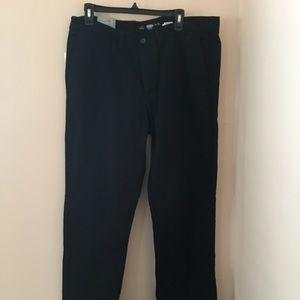 Old Navy Ultimate Slim Black Khakis